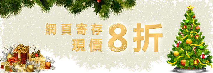 網頁寄存 現價8折